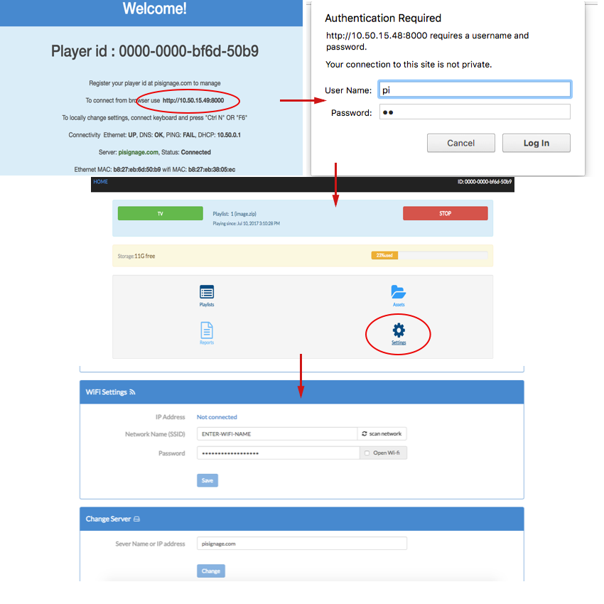 Wifi Setup in raspberry pi