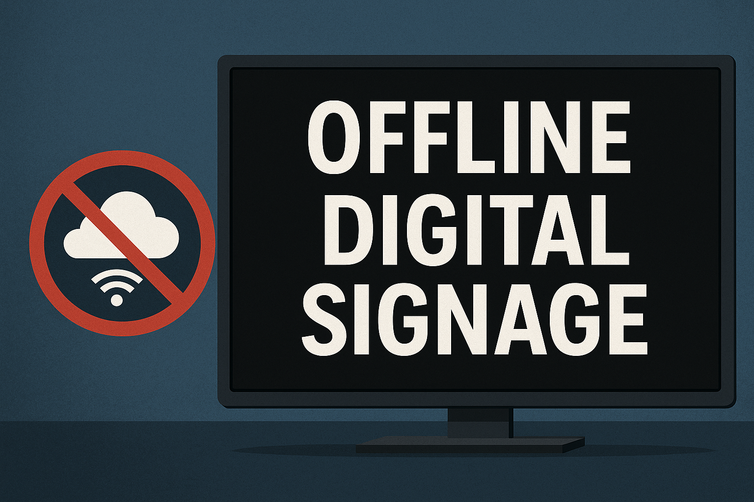 Offline Digital Signage: How to Keep Your Screens Running When the Internet Doesn’t (2025 Guide)