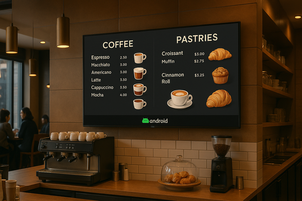Turn Your Android Smart TV Into Professional Signage: A Small Business Solution